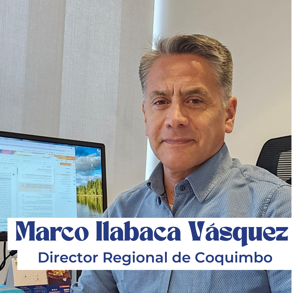 Saludamos al Director Regional de Coquimbo, Marco Ilabaca Vásquez