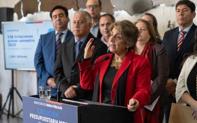 MOP Alcanza una Ejecución de 44,2% de la Inversión durante Primer Semestre 2025
